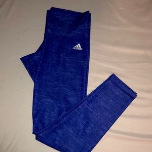 ADIDAS Climalite Blue Compression Leggings size S